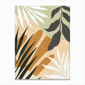 Tropical Leaves 14 Canvas Print