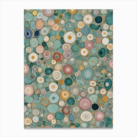 Pastel Pebbles Canvas Print