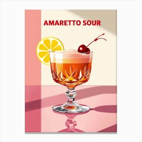 Amaretto Sour 3 Canvas Print