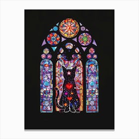 Stained Glass Window 1 Canvas Print