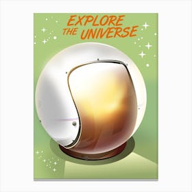 Explore The Universe Space Art Canvas Print