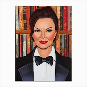 Marsha Mason Illustration Movies Canvas Print