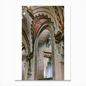 Nyc Subway Arches Canvas Print