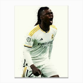 Eduardo Camavinga 1 Canvas Print