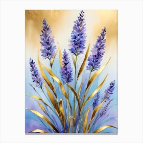 Lavender Flowers Canvas Print