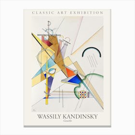 Gewebe, Wassily Kandinsky Poster Canvas Print