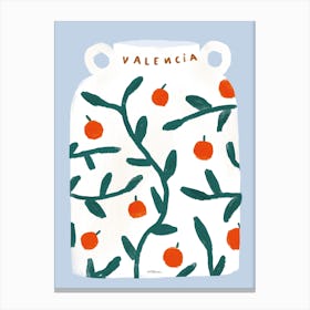 Valencian Vase Canvas Print