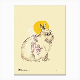 Bunny Iluustration | Wall Art Poster Print Canvas Print