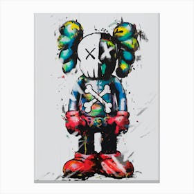 Clown By Kafka Canvas Print