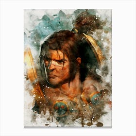 Varian Wrynn World Of Warcraft Canvas Print