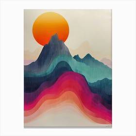 'Sunrise' 76 Canvas Print