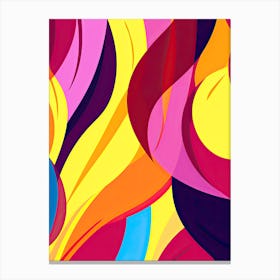 Abstract Painting 3, Inspired by Matisse Canvas Print