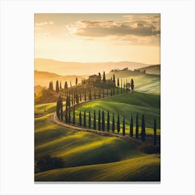 Tuscany - Tuscany Stock Videos & Royalty-Free Footage Canvas Print