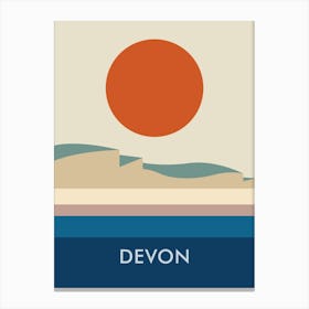 Devon Canvas Print