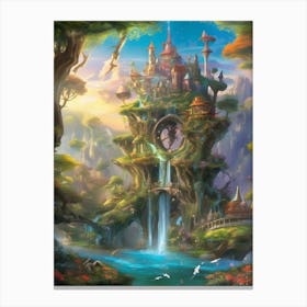 Fairytale Castle Canvas Print