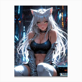 Anime Girl 14 Canvas Print