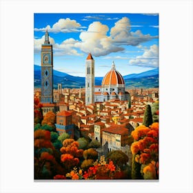 Florence Cityscape Canvas Print