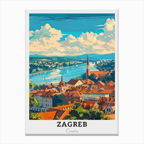 Zagreb Croatia Travel Canvas Print