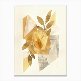 Abstract Geometric Painting Canvas Print