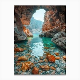 Cave In Oman 2 Canvas Print