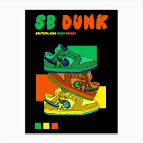 Nike Sb Dunk Canvas Print