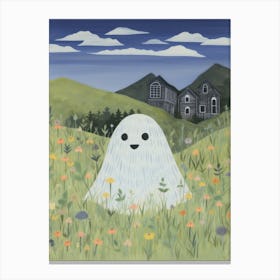 Ghost In The Meadow Canvas Print