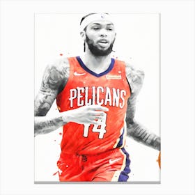 Brandon Ingram New Orleans Pelicans Canvas Print