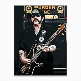 Lemmy Motorhead 1 Canvas Print