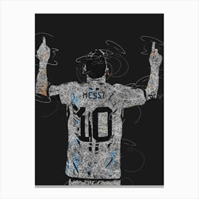 Lionel Messi 15 Canvas Print