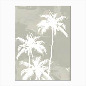 Palm Trees Canvas Print 1 Canvas Print