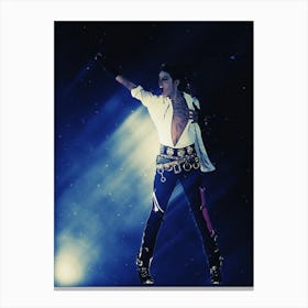 Superstars Of Michael Jackson King Of Pop Canvas Print