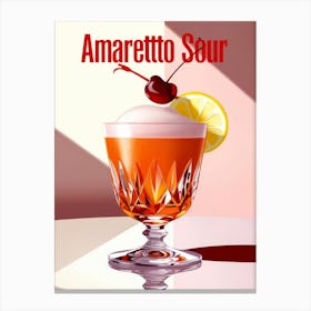 Amaretto Sour 6 Canvas Print