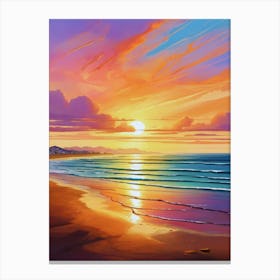 212.Golden sunset,San Francisco,USA. Canvas Print