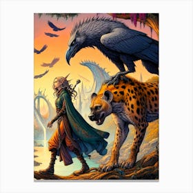 Mystical Fantasy Illustration 178 Canvas Print