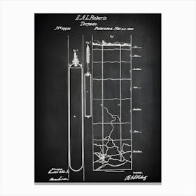 Oil Fracking, Oil Field Gift,Oil Derrick Patent,Drilling Rig,Oil Rig Art,Oil Rig Print,Oil Rig Blueprint,Oil Rig Decor,Oil Well Poster,Co9361 Canvas Print