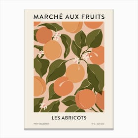 Fruit Market - Apricots Canvas Print