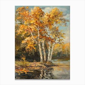 Birch Trees 1 Canvas Print