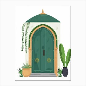 Islamic Door Canvas Print