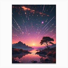 Starry Sky Canvas Print