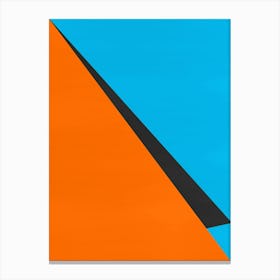 Geometric colorful planes 4 Canvas Print