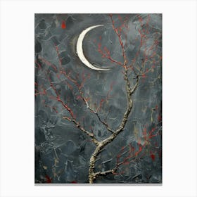 Moonlight Tree Canvas Print