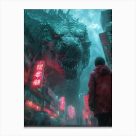 Godzilla 1 Canvas Print