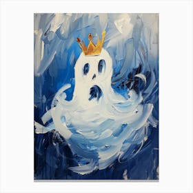 Ghost In The Water Canvas Print