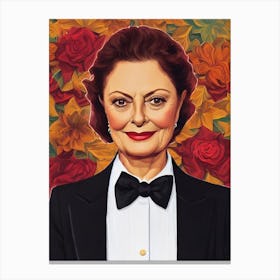 Susan Sarandon Illustration Movies Canvas Print