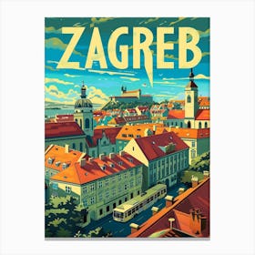 Zagreb Croatia Canvas Print