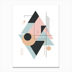 Abstract Geometric Pattern 7 Canvas Print