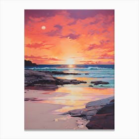 A Vibrant Painting Of Esperance Beach Australia 4 Canvas Print