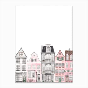 Amsterdam Houses Canvas Print