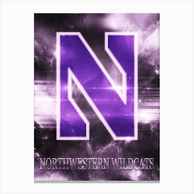 Northwestern Wildcats Canvas Print