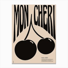 Mon Cheri Canvas Print